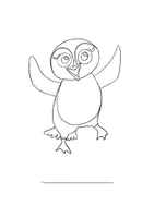 Vorschau - selbst erstellte Cliparts/Grafiken - Pinguine Gefühle Stimmungen zum Anmalen - Seite 2