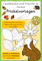 Vorschau - Arbeitsblätter - Prickeln im Jahresverlauf-Vorschule/Anfangsunterricht/Klasse 1 - Deckblatt