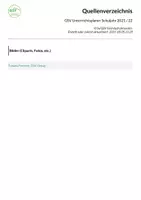 Vorschau - Lehrpläne/Lehrermaterial - GSV Unterrichtsplaner Schuljahr 2021 / 22 - Seite 1
