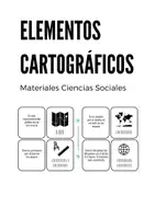 Vista previa - Unidades / Secuencias / Situaciones de Aprendizaje - TARJETAS ELEMENTOS CARTOGRÁFICOS - Portada