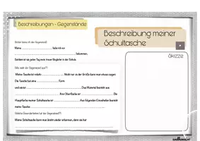 Vorschau - Arbeitsblätter - Gegenstandsbeschreibung differenziertes Paket beschreiben Interactive - Seite 3