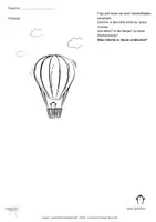 Vorschau - Arbeitsblätter - Pingu geht mit dem Heißluftballon auf Reisen! - Seite 1
