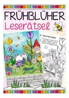 Vista previa - Hojas de trabajo - Frühblüher Lesen und Malen - Portada