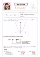 Vista previa - Unidades / Secuencias / Situaciones de Aprendizaje - GUÍA DE ESTUDIO FUNCIÓN CUADRÁTICA - página 1