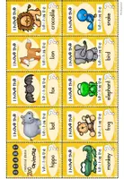 Vorschau - Spiele - Lesespiel "I have ... Who has ...?" (animals) - Seite 3