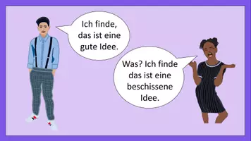 Vorschau - Präsentationen/Tafelbilder - Meinungen äußern - Animierter Präsentation als Einstieg ins Thema DaZ / Deutsch - Seite 3