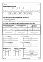 Vorschau - Arbeitsblätter - Kernthemen 4. Klasse Mathematik - Deckblatt