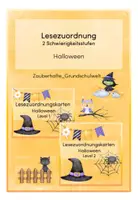 Vorschau - Spiele - Lesespiel Halloween (2fach differenziert) - Deckblatt