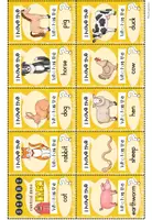 Vorschau - Spiele - Lesespiel "I have ... Who has ...? "(On the farm) - Seite 3