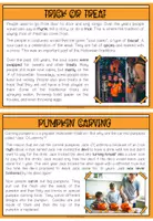 Vorschau - Stundenentwürfe - All ABOUT HALLOWEEN - 10 Fact Cards + Answer Booklet (Reading Comprehensions) - Seite 3