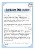 Vorschau - Stationenlernen - Judentum Werkstatt - Spiel "Ich habe wer hat" - Seite 1