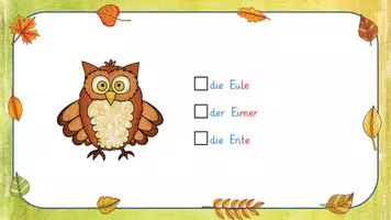 Vorschau - Spiele - Interaktive Leserätsel Herbsttag zweifach differenziert - Seite 2