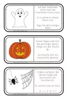 Vorschau - Spiele - Lese-Domino Gespenster / Halloween / Herbst - Seite 2