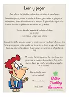 Vista previa - Hojas de trabajo - Leer y pegar - Deporte acuático Español - página 1