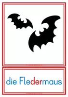 Vorschau - Arbeitsblätter - Wortschatz HALLOWEEN - Materialpaket in Silbenschrift - Seite 2
