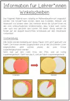 Vorschau - Mal- und Bastelvorlagen - WINKEL - Winkelscheiben (Bastelvorlage) - Seite 1
