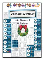 Vorschau - Unterrichtsreihen - Weihnachten - Klasse 1 (Materialpaket) - Seite 1