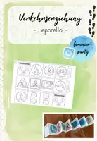 Vorschau - Arbeitsblätter - Verkehrserziehung: Leporello (Kl. 1) - Deckblatt