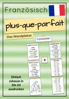 Vorschau - Poster - plus-que-parfait - Das Lernplakat für deinen Kursraum - Deckblatt