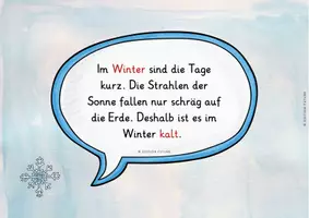 Vorschau - Präsentationen/Tafelbilder - Im Winter - Tafelmaterial - Seite 2