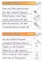 Vorschau - Arbeitsblätter - Schüttelsätze zum Kleben - Zu allen Jahreszeiten - Seite 3