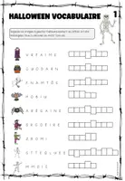 Vorschau - Arbeitsblätter - Arbeitsblatt: Halloween Vocabulaire (Französisch) - Seite 2