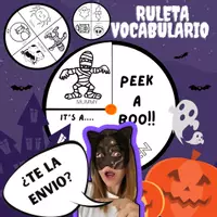 Vista previa - Unidades / Secuencias / Situaciones de Aprendizaje - Ruleta vocabulario Halloween - Portada
