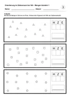 Vorschau - Arbeitsblätter - Mengen bündeln 1 (Zahlenraum bis 100) - Deckblatt