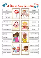 Vorschau - Aufgabenkarten - el Día de San Valentín Klammerkarten Spanisch (Valentinstag) - Seite 3