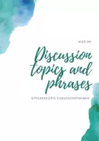 Vorschau - Arbeitsblätter - Discussion - 3-fach differenzierte Themen und Phrasen - Deckblatt