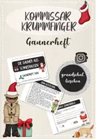Vorschau - Arbeitsblätter - Gaunerheft > Kommissar Krummfinger (W) - Deckblatt