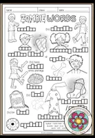 Vorschau - Arbeitsblätter - Zombie Words - Vocabulary Worksheet - Deckblatt