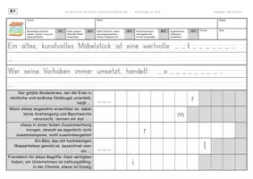 Vorschau - Arbeitsblätter - Konzentriertes Wortschatz- und Rechtschreibtraining - Wörter mit qu in der Wortmitte - Seite 3