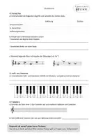 Vorschau - Arbeitsblätter - Musiktheorie - Musiklehre - Wiederholung - Seite 1