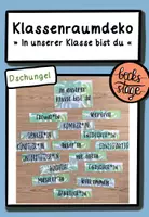 Vorschau - Poster - In unserer Klasse bist du... (Klassenraumdeko) - Deckblatt