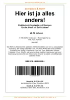 Vorschau - Arbeitsblätter - schreiben & mehr - Hier ist ja alles anders! - Seite 1