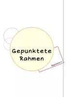 Vorschau - selbst erstellte Cliparts/Grafiken - Rahmen - gepunktet - Deckblatt