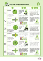 Vorschau - Spiele - Quiz Zufall Wahrscheinlichkeit, differenziert - Deckblatt
