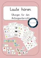 Vorschau - Arbeitsblätter - Laute hören - Übungen für den Anfangsunterricht - Deckblatt