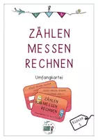 Vorschau - Stundenentwürfe - Umfangkartei: Zählen - Messen - Rechnen - Deckblatt
