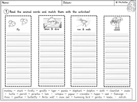 Vorschau - Stundenentwürfe - Zoo Animals - Habitat and Quiz Freebie - Seite 3