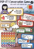 Vista previa - Juegos / Gamificación - POP-IT! - Conversation Game for English lessons - Portada