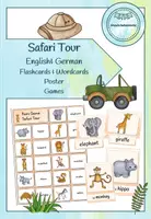 Vorschau - Poster - Safari - Flashcards, Poster & Games (Englisch + DaZ) - Deckblatt