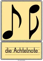 Vorschau - Präsentationen/Tafelbilder - Notenwerte - Wort- und Bildkarten (Tafelmaterial) - Seite 3