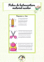 Vista previa - Unidades / Secuencias / Situaciones de Aprendizaje - Lectoescritura temática escolar - Portada