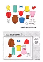 Vorschau - Arbeitsblätter - Partnerbögen Kleidungsstücke - Deckblatt