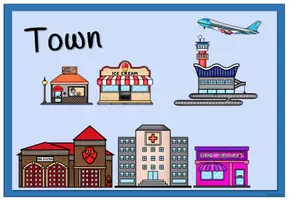 Vorschau - Spiele - Town/Stadt - Flashcards, Poster & Games (Englisch + DaZ) - Seite 2
