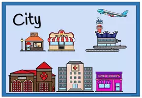 Vorschau - Spiele - Town/Stadt - Flashcards, Poster & Games (Englisch + DaZ) - Seite 3
