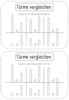 Vorschau - Arbeitsblätter - Größer, kleiner, gleich - Miniheft für die 1. Klasse (inkl. Tafelmaterial) #edukilights22 - Seite 3