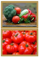 Vorschau - Präsentationen/Tafelbilder - Gesunde Ernährung Bild- und Wortkarten - Seite 1